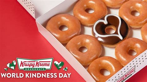 krispy kreme free donuts world kindness day